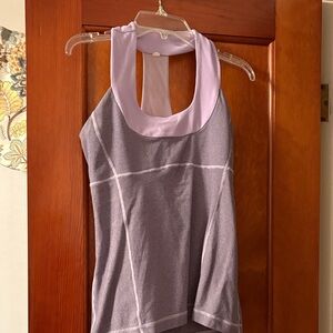 lululemon athletica Women's Tops in Lavender and Charcoal